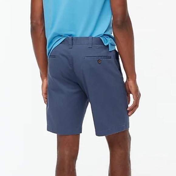 J crew overcast blue 9" flex chino short - Picture 3 of 6